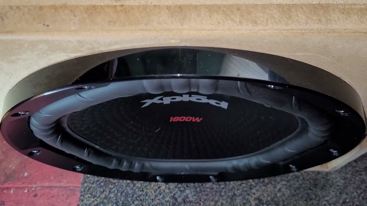 Bassotronics MOONS OF JUPITER / 12 in. Sony Xplod Bass flex