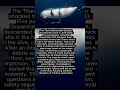 Titan Sub Implosion: 5 Lives Lost Beneath the Titanic