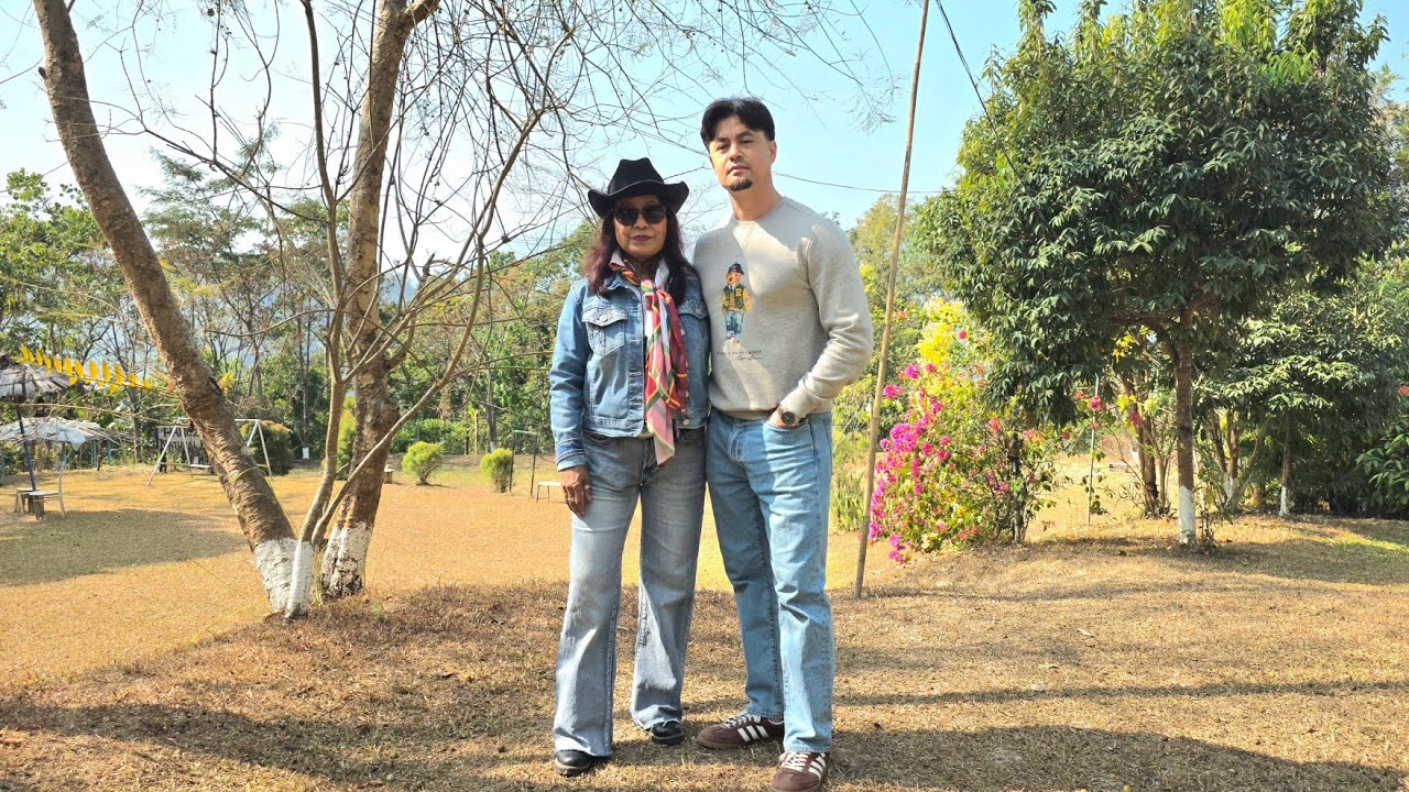 Kan Nufa in  -  Hangzo Farm Kan Tlawlh! 👌😎🌻🍍🐕💙#farming #picnicspot #aizawl #mizoram #son