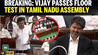 VIJAY PASSES FLOOR TEST In Assembly, DMK Walks Out In Protest | Breaking News | TN News Live
