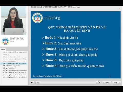 KNQT - Bài 4 - Kỹ năng giải quyết vấn đề và Ra quyết định