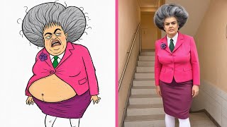 Never Draw Miss T In Scary Teacher 3D! 50 PRANKS ON SCARY TEACHER 3D REAL LIFE GAME DEFINITION HINDI screenshot 5