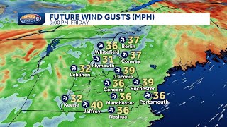 New Hampshire hourly timeline: Track when windy conditions end