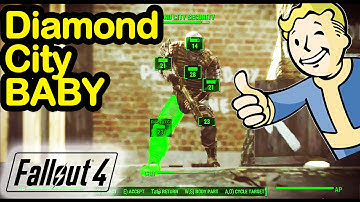 Fallout 4 Playthrough Part 8: Diamond City BABY & Super Mutants