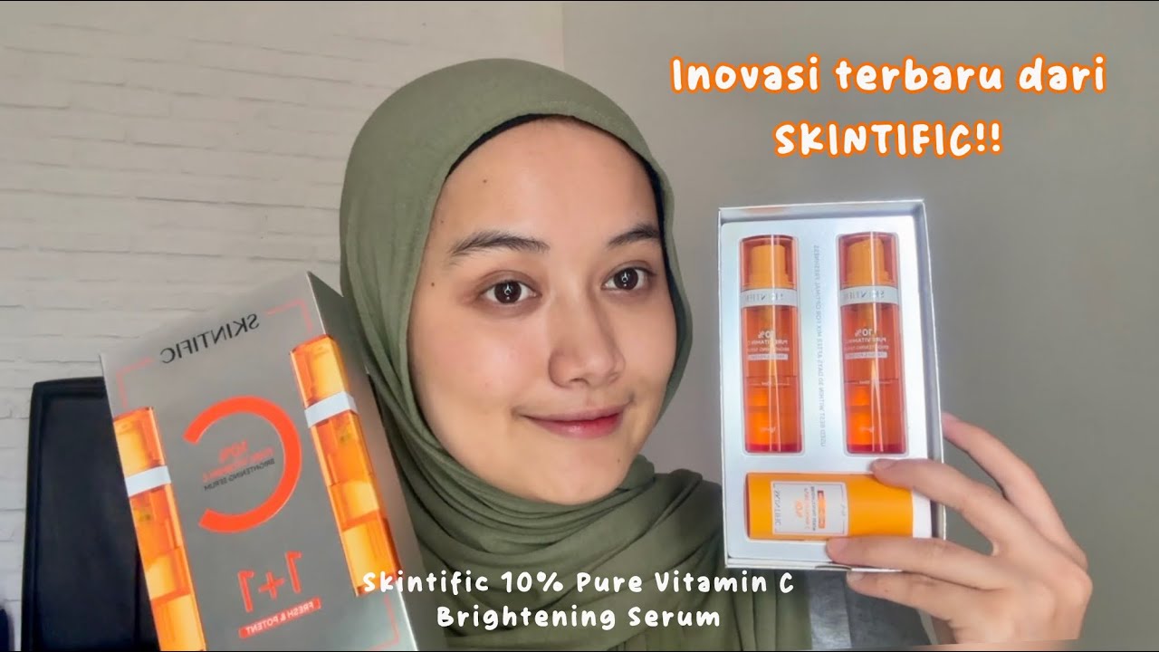 Review Skintific 10% Pure Vitamin C Brightening Serum