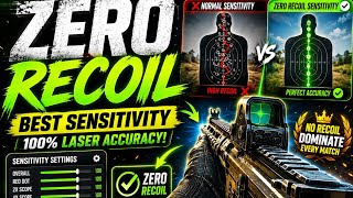NEW UPDATE 4.4 CODE 🔥 PUBG MOBILE/BGMI SENSITIVITY SETTINGS 2026 | BEST SCOPE SENSITIVITY SETTING✅