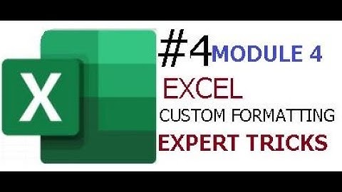 #4:Using The Paste Special Operation: EXCEL-MODULE 4-Lesson 4