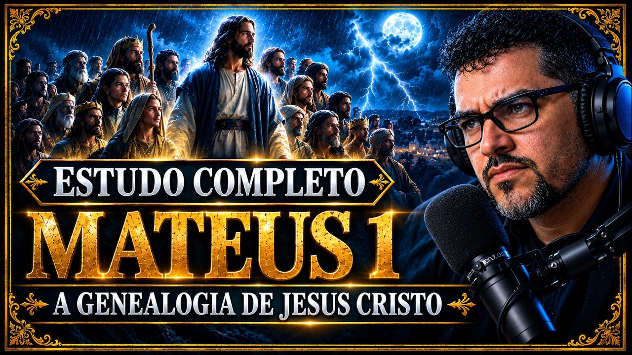 Estudo Completo Mateus 1 A Genealogia de Jesus Cristo 👍 ...