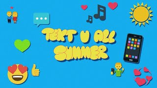 Celebrity Glitch Gum - Text U All Summer (Official Video) Wealth