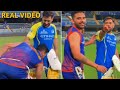 MS Dhoni shocking reaction when Deepak Chahar touch his feat during CSK vs Mi match