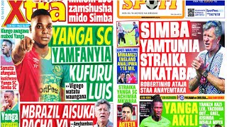 Magazeti ya leo 12/1/2023 MO KUSHUSHA VIFAA VIPYA SIMBA YANGA YAFANYA KUFURU USAJILI WA DILISHA DOGO