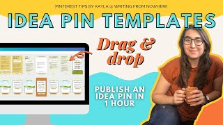 Pinterest Idea Pin TEMPLATES! Your Fast-Track To Exploding Your Brand Reach On Pinterest