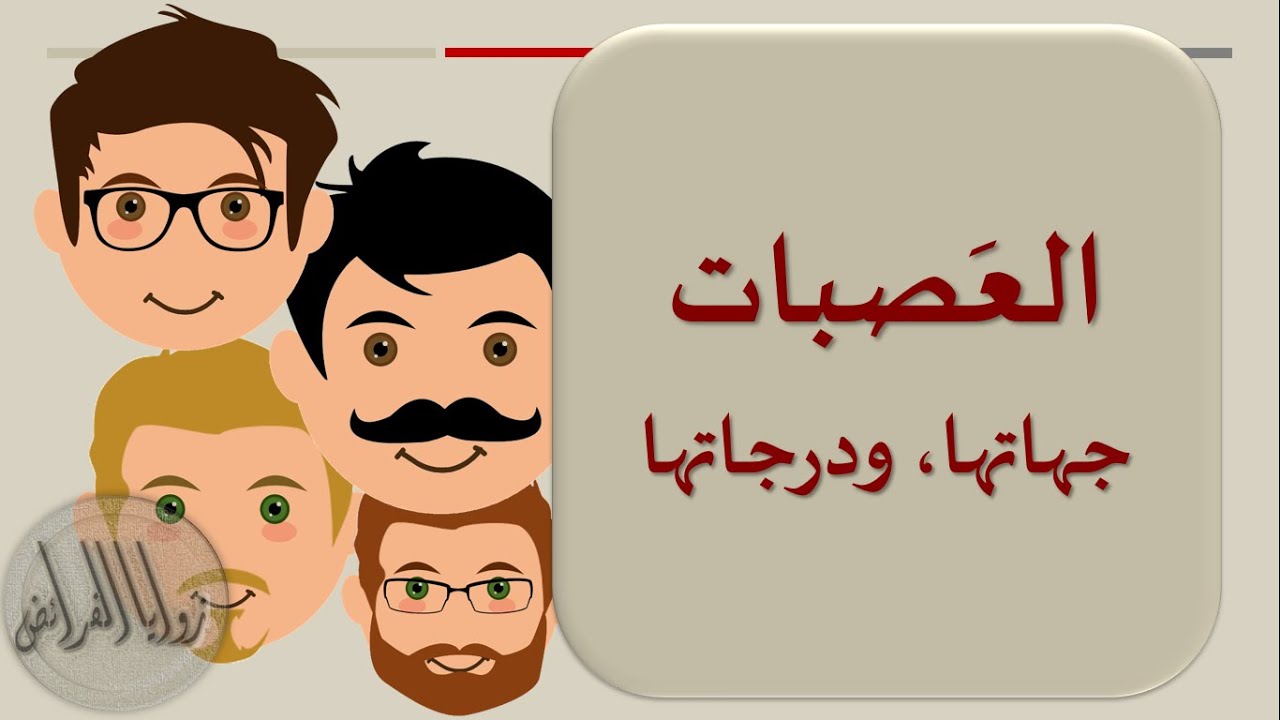 الدرس19- العصبات (جهات العصبة ودرجاتها)