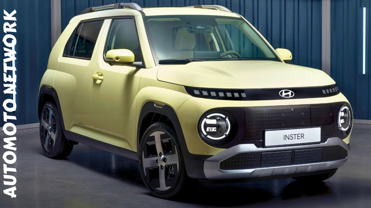 Hyundai Unveils All-Electric INSTER: A Bold New A-Segment Sub-Compact ...
