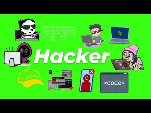 Animated Hacker GIF Green Screen Pack (Free Download)