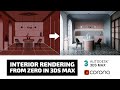 [Free webinar] 3ds Max - Kitchen interior [MODELING, LIGHTING, MATERIALS]