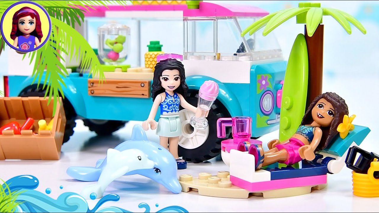 Lego Friends Juice Truck Build