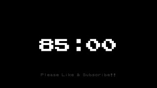 85 MINUTE - TIMER &amp; ALARM - FULL HD - COUNTDOWN