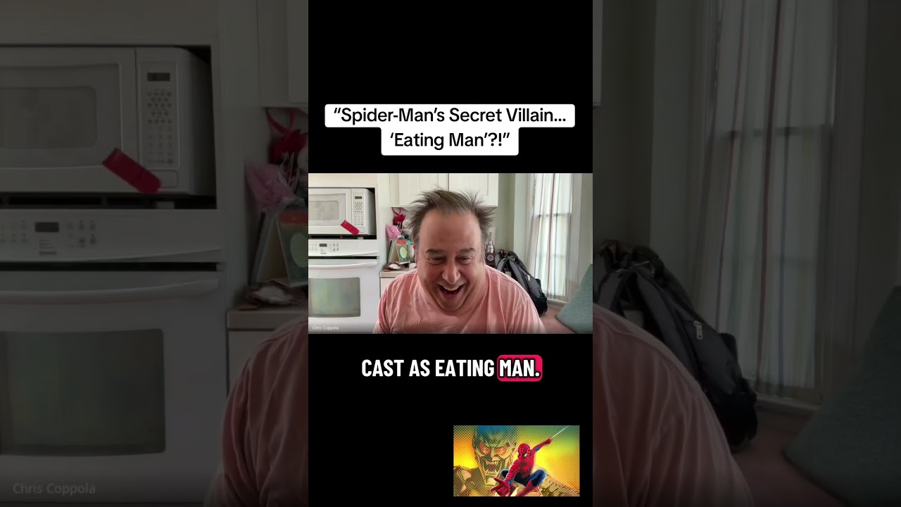 The Spider-Man Movie Secret Villain: Eating Man 🌭🕷️ 