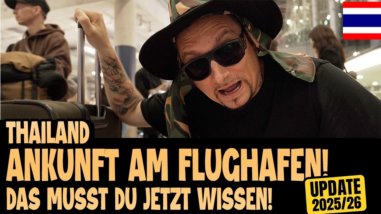 IN BANGKOK FRISCH GELANDET - DAS darfst du JETZT NICHT falsch machen! 😱🇹🇭 Thailand