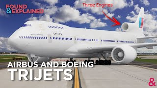 Boeing & Airbus Trijets?! The 3 Engine Aircraft Like The 747 Trijet Never Built!