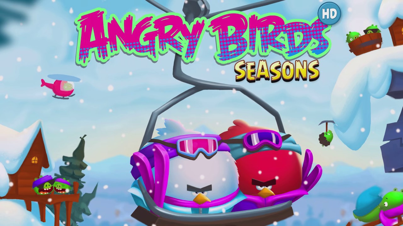 Angry Birds Seasons music - Ski or Squeal
