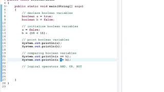 Lesson 8 video   Boolean Values