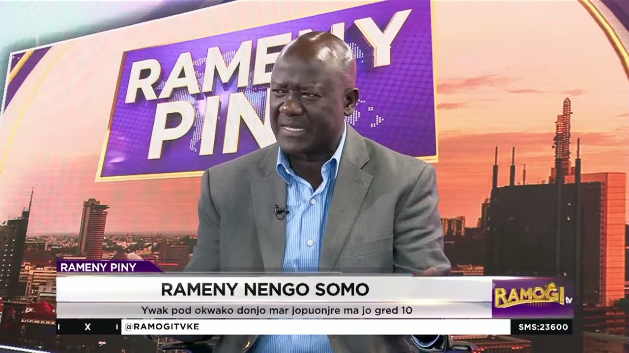 Michael Agwanda: Ok anee tiende japuonj maduong' omed bedo e skul ka skunde timo marach