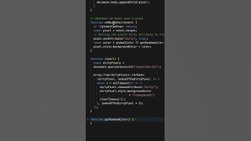 Pixel Painter Using #html #javascript #css