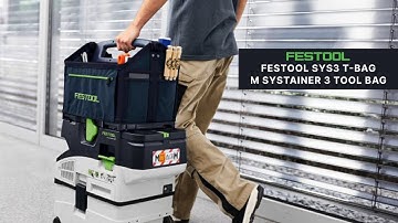 Festool SYS3 T-BAG M Systainer 3 Tool Bag | Tool Storage | Festool Systainer | Power Tools
