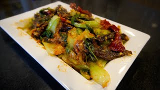 Nosha Pa Recipe| Bhutanese Food| Dried Beef Chili