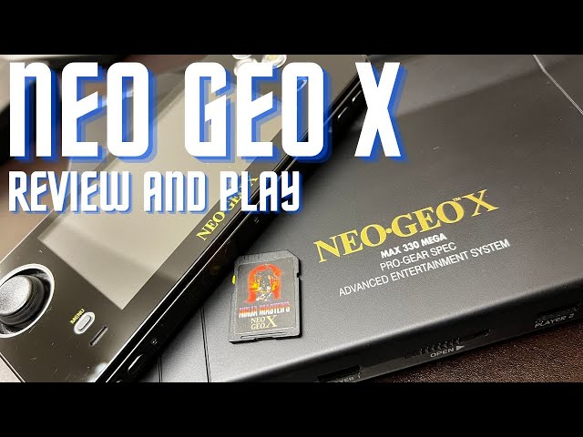 A Nintendo Switch Before Its Time - The NEO GEO X - YouTube