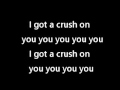 mattyb crush on you (lyrics)