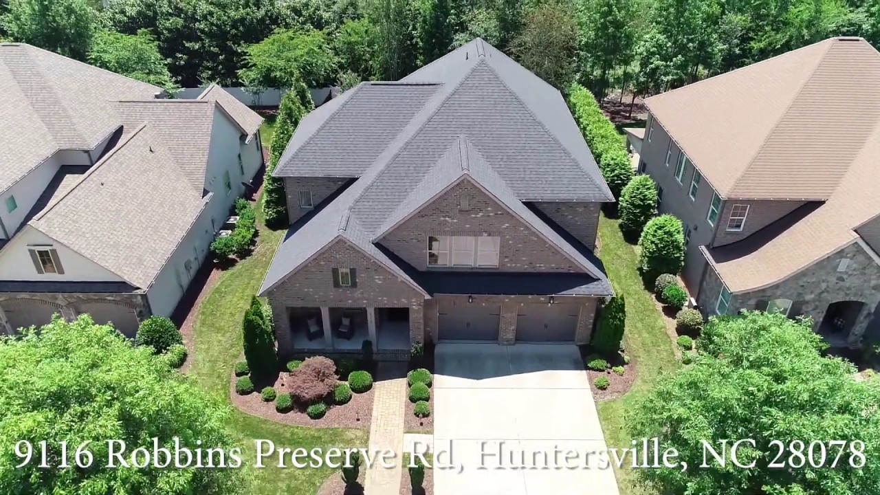 9116 Robbins Preserve Rd, Huntersville, NC 28078 Video Tour YouTube