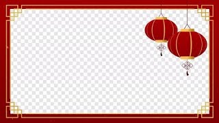 4K Animated Motion Graphic Video Stock Looping Chinese Oriental Frame In 4K By Under21 Studio