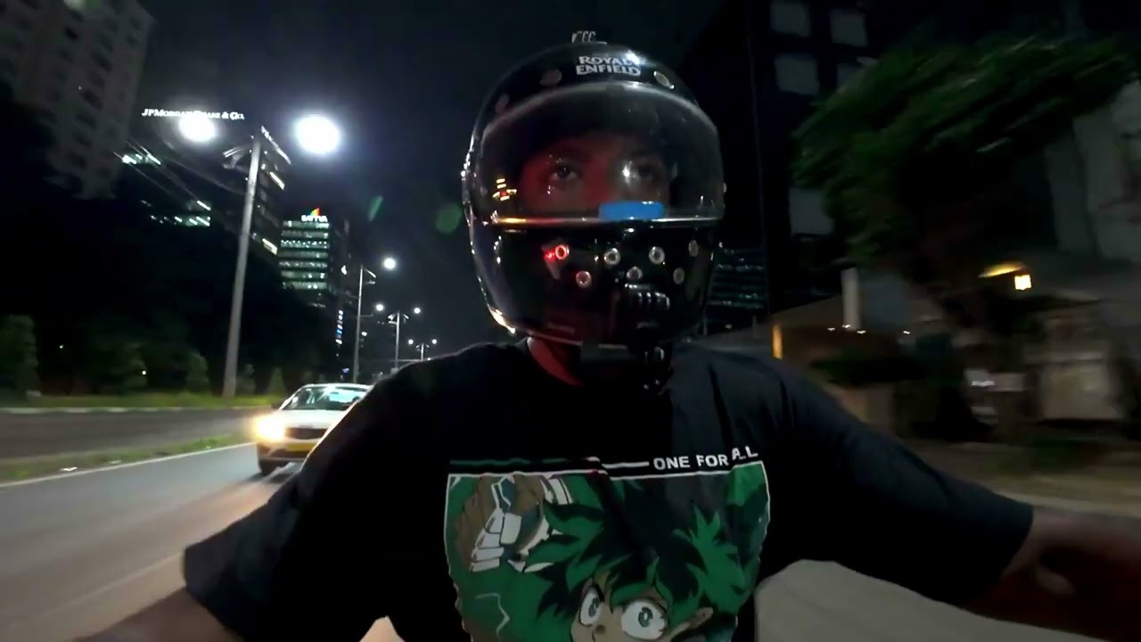 Night Escape - A short moto video | First short video | MotoEscape | Hyderabad | Himalayan 411