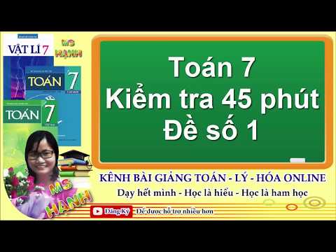 Video [ Toán 7 ] Ôn Tập Kiểm Tra Giữa Học Kì 1 - Toán Số Lớp... - YouTube