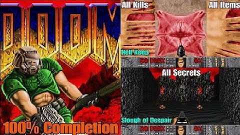 Doom (Enhanced Edition) E3M1+M2 Complete Walkthrough