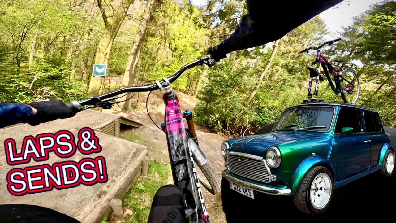 SHREDDING WINDHILL BIKEPARK WITH JOSH LOWE! 