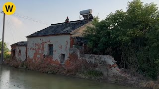 After his death, his house was abandoned, and the grandson determined to renovate it