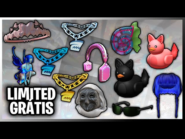 COMO PEGAR ITEM MOCHILA CARACOL LIMITED GRÁTIS ROBLOX - (ROBLOX) roblox  itens gratis 