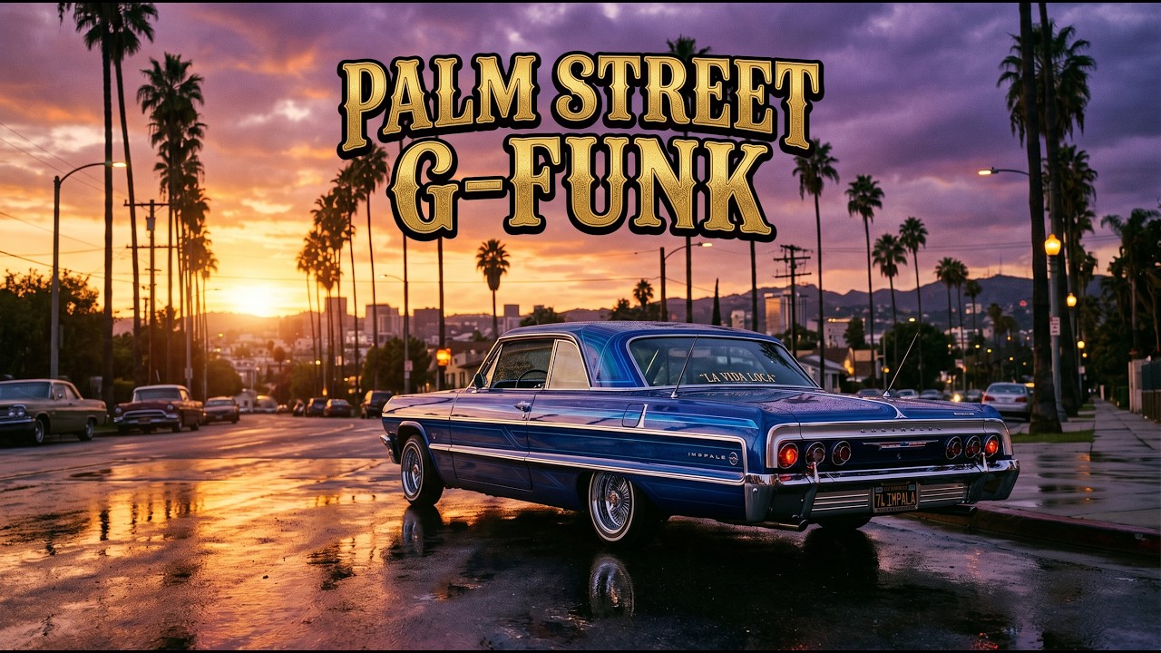 Palm Street G-Funk 🌅 Timeless West Coast Lowrider Mix for Sunset