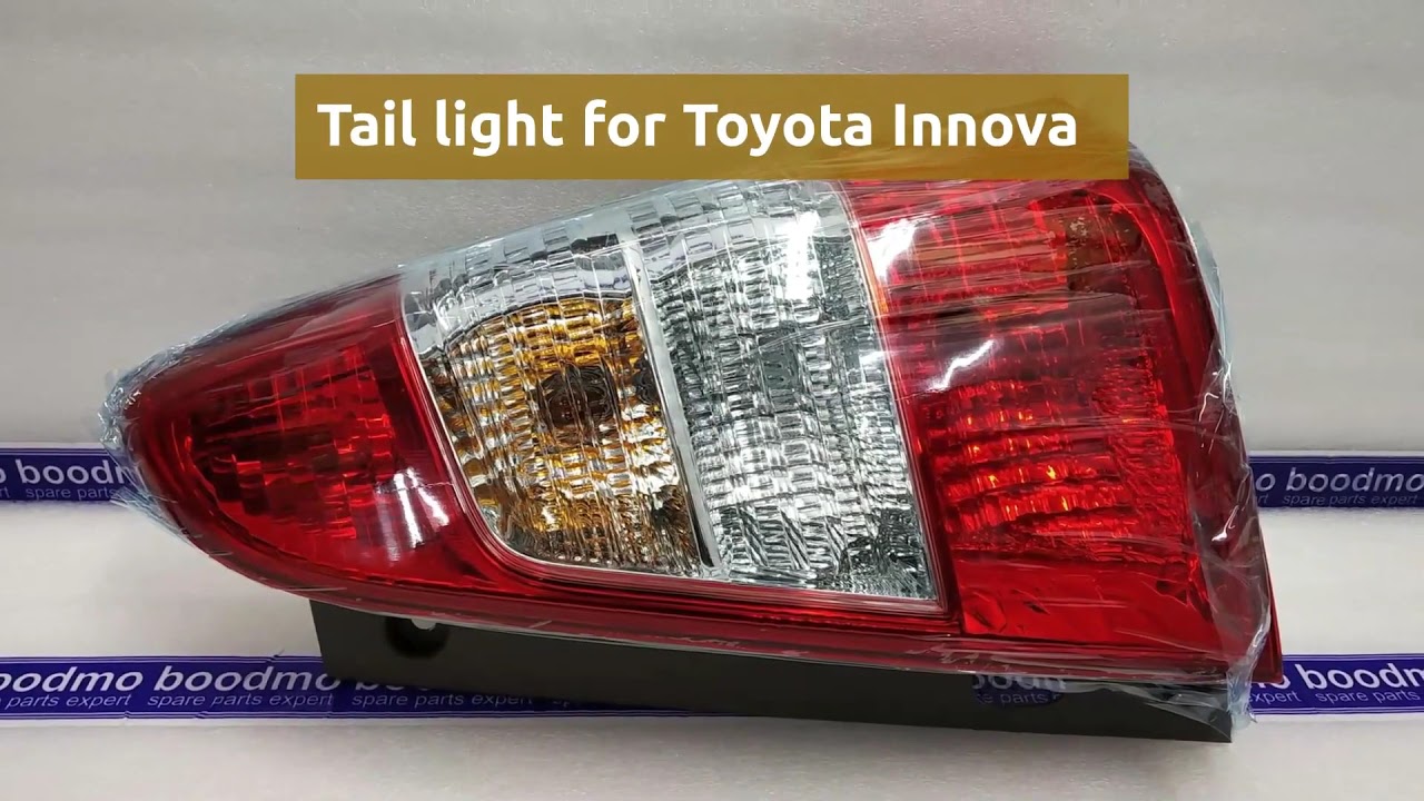 Tail light for Toyota Innova YouTube