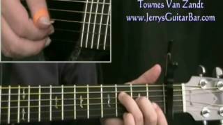 How To Play Townes Van Zandt Pancho and Lefty (intro only) chords