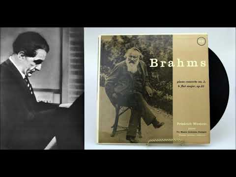 Brahms "Piano Concerto No 2" Friedrich Wührer