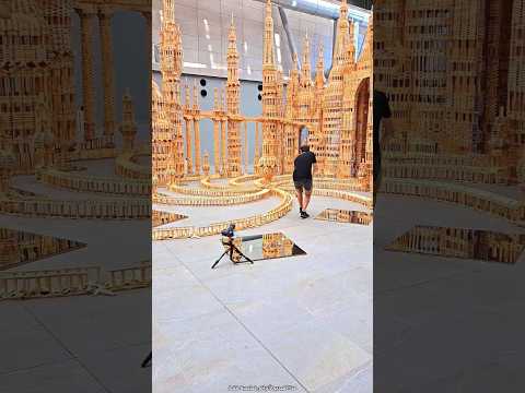 أخد هذا العمل الفني الكتير من الوقت لبنائه