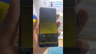 Samsung S10 Plus Original Withframe Display Replacement