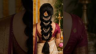 ✨ Simple Unique Trending Hairstyle Tutorial ✨🌸 trending hairstyle #ytshorts #hair #🌸