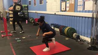 Knee Jump to Split Stance