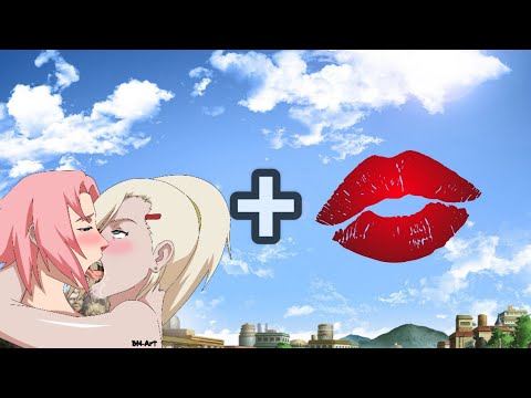 Naruto characters kissing